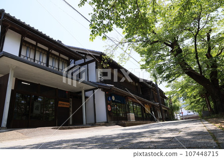 Scenery of Obata, Kanra-cho, Kanra-gun, lined with old houses Scenery of Obata, Kanra-cho, Kanra-gun, lined with old houses 107448715
