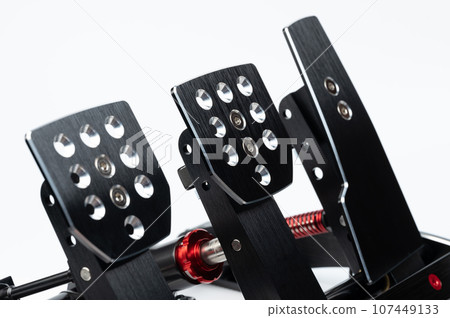 Car pedals levers 107449133