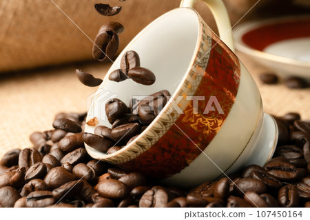 咖啡豆杯 咖啡豆杯 107450164