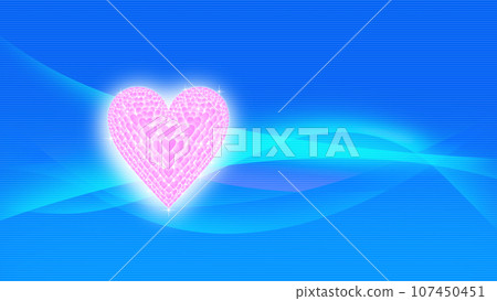 心形背景素材8K尺寸 107450451