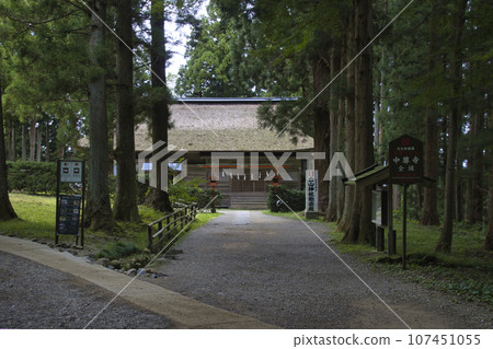 World Heritage Site Chusonji Hakusan Shrine Hiraizumi Town, Iwate Prefecture World Heritage Site Chusonji Hakusan Shrine Hiraizumi Town, Iwate Prefecture 107451055