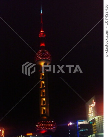 中國上海外灘電視塔 中國上海外灘電視塔 107452416