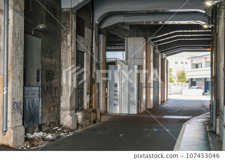 Under the elevated railway tracks around Hankyu Nakatsu Station, where you will feel like you have traveled back in time to the Showa era. Under the elevated railway tracks around Hankyu Nakatsu Station, where you will feel like you have traveled back in time to the Showa era. 107453046