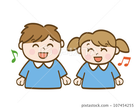 笑容滿面的男孩和女孩_幼兒園孩子們的兄弟姐妹 笑容滿面的男孩和女孩_幼兒園孩子們的兄弟姐妹 107454255