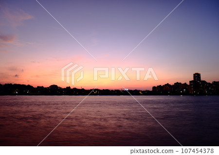 海濱百道海濱公園黃昏魔法時刻 107454378