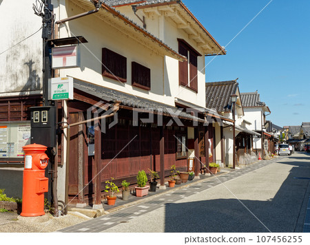 Hyogo Prefecture, Tamba Sasayama City, Kawaramachi Tsumari Merchant Houses townscape Hyogo Prefecture, Tamba Sasayama City, Kawaramachi Tsumari Merchant Houses townscape 107456255