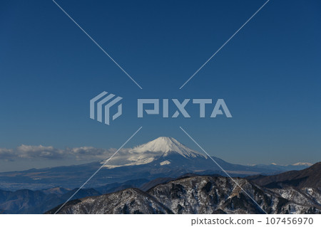 從大山山頂看富士山 從大山山頂看富士山 107456970