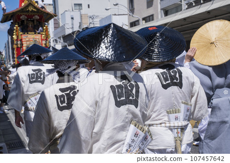 京都祗園祭山馱遊行巡遊 107457642