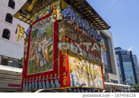 Kyoto Gion Festival Yamaboko Parade Niwatorihoko 107458118
