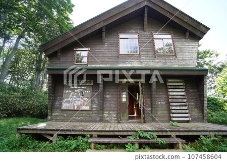 Chayaike House near Chayaike, Iiyama City, Nagano Prefecture August 27, 2023 107458604