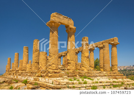 Temple of Juno in Valley of the Temples. Archaeological site. 107459723