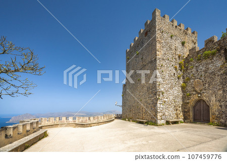 The stronghold and Castle of Balio in Erice town. 107459776