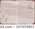 復古加工秋天的故事一頁設計紙拼貼素材垃圾日記素材 107459863