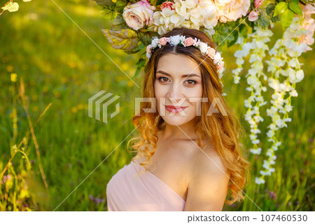 Expectant mother waiting and preparing for baby. Maternity. 107460530