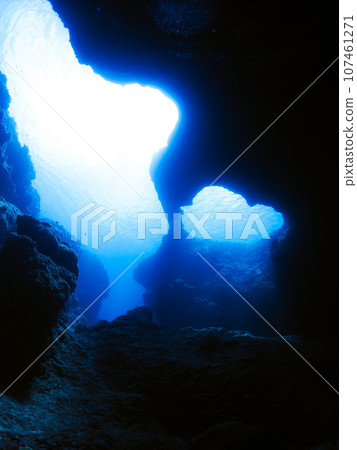 Miyakojima underwater cave Miyakojima underwater cave 107461271