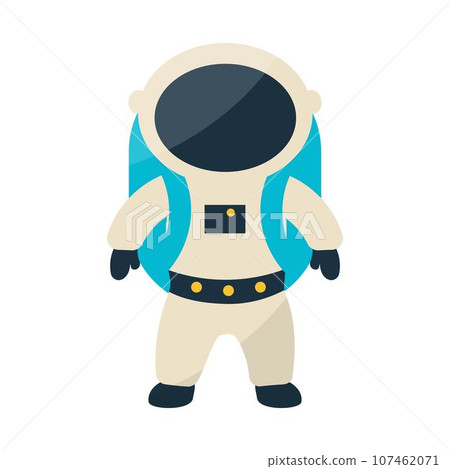 astronauts man woman race space ships elements astronauts man woman race space ships elements 107462071