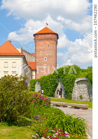 Senatorska Tower of the Wawel Castle in Krakow Senatorska Tower of the Wawel Castle in Krakow 107462290