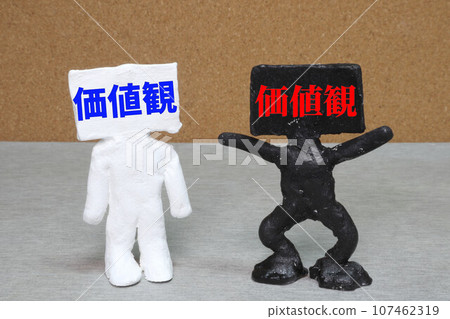 The difference of values The difference of values 107462319