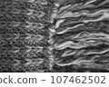 Organic knit texture with macro weave threads. 107462502