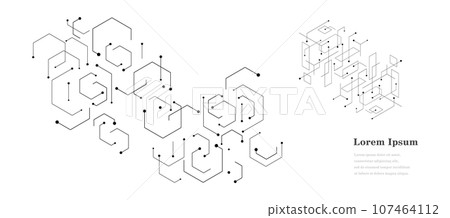 geometry abstract hexagon science background transparent geometry abstract hexagon science background transparent 107464112