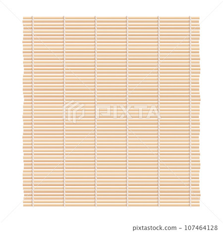 Bamboo sushi mat 107464128