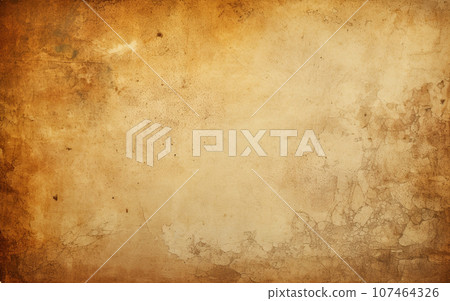Old map style texture Vintage paper Generative AI 107464326