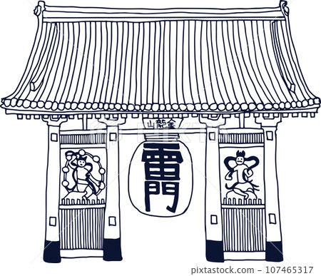 Sensoji temple Sensoji temple 107465317