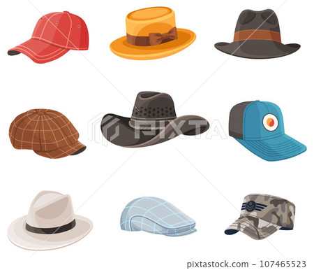 Summer hat. Vector illustration. A summer hat, testament of woven tales of comfort Sun hat wear, silent dance between style and protection Summer headwear, symphony of shade and light A beach hat Summer hat. Vector illustration. A summer hat, testament of woven tales of comfort Sun hat wear, silent dance between style and protection Summer headwear, symphony of shade and light A beach hat 107465523