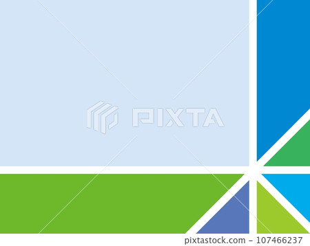 Geometric pattern frame fresh 107466237