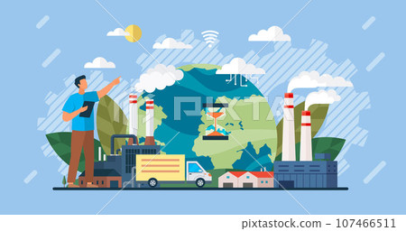 Automation business. Vector illustration. Optimization and efficiency web tool IT technology, business and AI concept Automation technology for digital marketing, SEO and internet Reach target 107466511