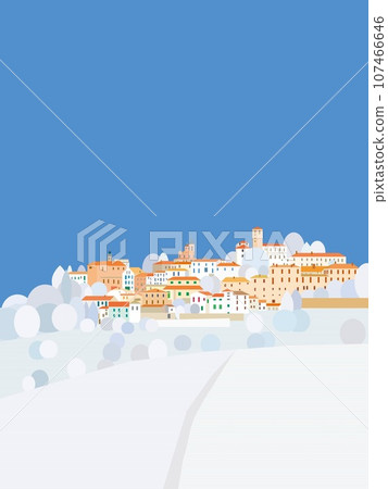 neive piemonte italia winter neive piemonte italia winter 107466646