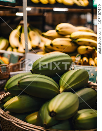 Hyper realistic bananas cozy atmosphere high quality. 107467499