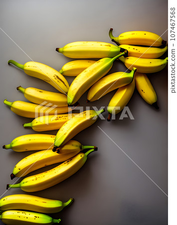 Detailed cozy kitchen with hyperrealistic bananas 107467568
