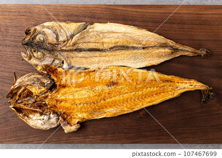 Frozen and dried Alaska pollock muktae Frozen and dried Alaska pollock muktae 107467699