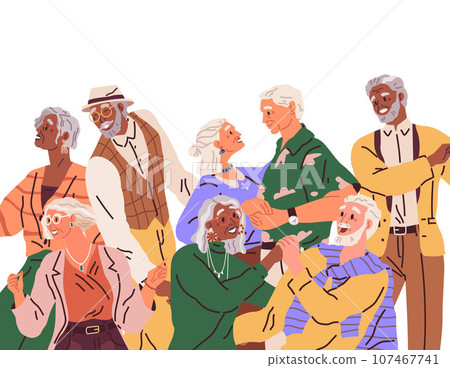 Old people dancing. Vector illustration. Grandpa does dance support, grandma. Elderly couple dancing at party. Cartoon old man and woman dancing. Happy grandmother and grandfather couples hugging Old people dancing. Vector illustration. Grandpa does dance support, grandma. Elderly couple dancing at party. Cartoon old man and woman dancing. Happy grandmother and grandfather couples hugging 107467741