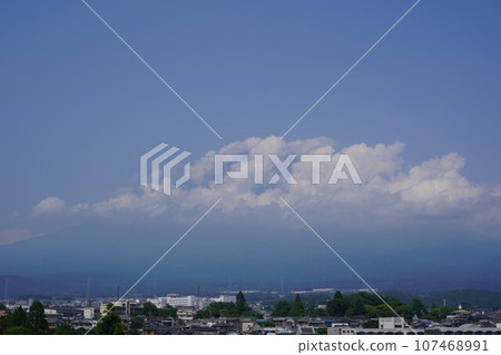 世界文化遺產、日本最高的富士山、靜岡縣朝霧高原 107468991