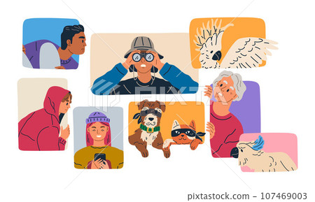 Spying, observing and sneaking. Vector illustration. Making observation, craft of noting unnoticed Characters peeping, silent figures cloaked in curiosity Looking out, quiet gesture of vigilance Spying, observing and sneaking. Vector illustration. Making observation, craft of noting unnoticed Characters peeping, silent figures cloaked in curiosity Looking out, quiet gesture of vigilance 107469003