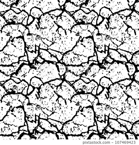 Seamless scratch grunge urban background. Dust overlay distress grain , simply place illustration over any object to create grunge effect . Hand drawing texture. Vector 107469423