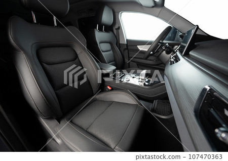 Passenger leather seat of modern car Passenger leather seat of modern car 107470363