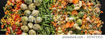 Frozen vegetable mix Frozen vegetable mix 107473353