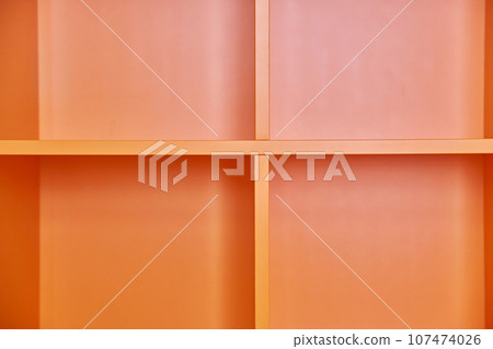 Empty interior wall shelves, background, product text editing, copy space Empty interior wall shelves, background, product text editing, copy space 107474026