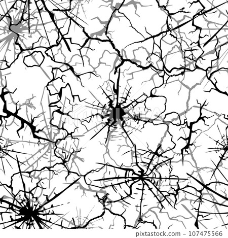 Distress Grunge Texture. Cracks seamless pattern. hand drawing. Not AI, Illustrat3 . Vector illustration Distress Grunge Texture. Cracks seamless pattern. hand drawing. Not AI, Illustrat3 . Vector illustration 107475566