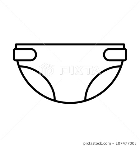 baby diaper icon baby diaper icon 107477005