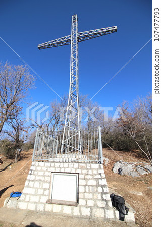 iron cross on the mountains iron cross on the mountains 107477793