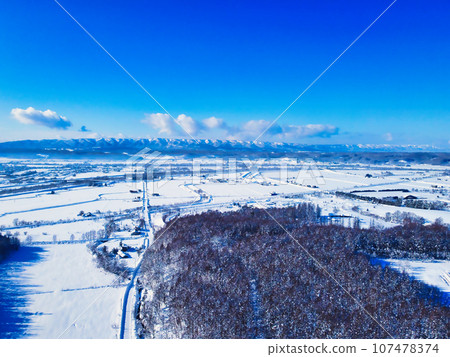 Winter landscape 107478374