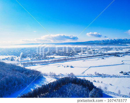Winter landscape 107478377