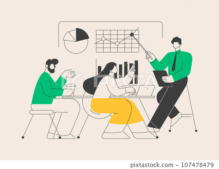 Internal education abstract concept vector illustration. Internal education abstract concept vector illustration. 107478479
