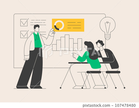 Workshop abstract concept vector illustration. Workshop abstract concept vector illustration. 107478480