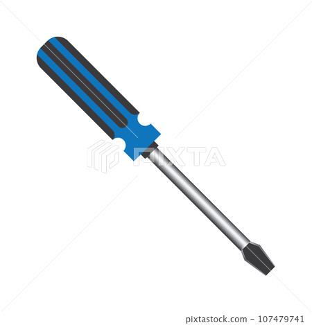 Screwdriver vector icon Screwdriver vector icon 107479741