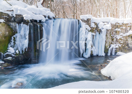 “Aomori Prefecture” Winter Choshi Otaki Oirase Stream “Aomori Prefecture” Winter Choshi Otaki Oirase Stream 107480320
